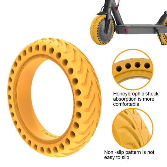 Elektroroller Rad Pannensicher Stoßdämpfung Verschleißfest Vorderes Hinteres Elektroroller Ersatz