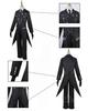 Sebastian Michaelis Cosplay-kostyme med Black Butler Voksenkostyme for Skole- og Sceneopptredener Michaelis Cosplay med Størrelse [Utmerket Kvalitet]