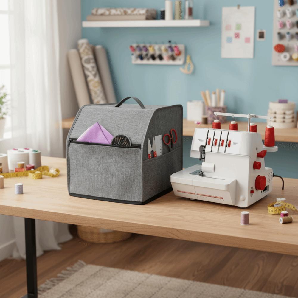 Scratch-proof Sewing Dust Cover Waterproof Protective Sewing Machine Case Sewing Accessories