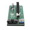 PCIE Riser 60cm 23.6in USB 3.0 PCIe Extender 1X 16X PCIE to Serial SATA Power Cable for Bitcoin Miner006