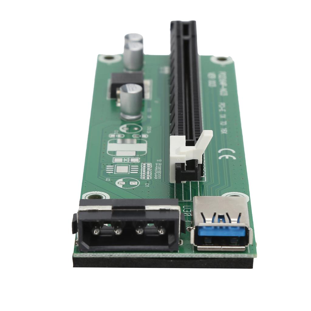 PCIE Riser 60cm 23.6in USB 3.0 PCIe Extender 1X 16X PCIE to Serial SATA Power Cable for Bitcoin Miner006