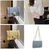 Simple Chain Korean Style Chic 2023 Autumn New Leisure Single Shoulder Diagonal Small Square Women's Bag