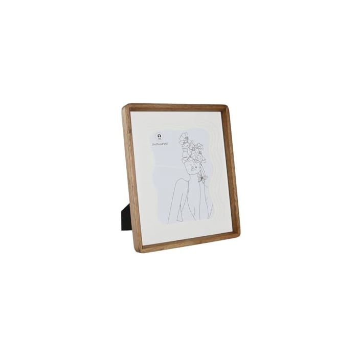 Rectangular Photo Frame - Home ESPRIT - Multicolor - 27x2.8x32 Cm - Glass - Acacia - Scandinavian