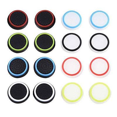 Dual-color Silicone ThumbStick Grip Cap Cover For Playstation 5 PS5 PS4 Slim/Pro Xbox Series X/s Game Controller Thumb Grip Cap