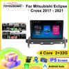 TOYOUSONIC 2 Din Android13 For Mitsubishi Eclipse Cross 2017 - 2021 Car Radio Multimedia Player GPS Navigation Autoradio Carplay Head Unit