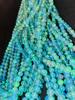 Transparent Fire Base Ethiopian Opal Balls Beads, Blue Opal Beads, Healing Stone Beads.