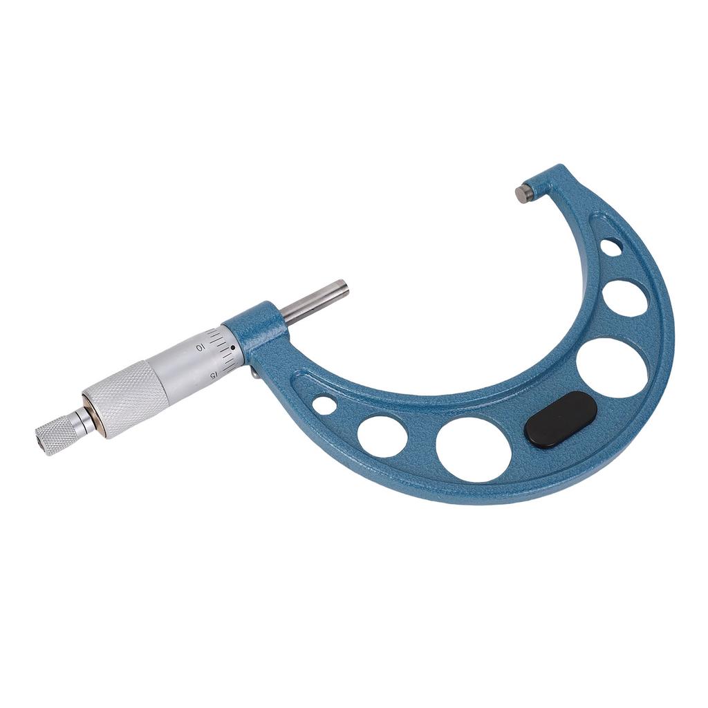 Outside Micrometer Set 0.0001in Accuracy 3 To 4in Measuring Range Machinist Micrometer for Length Diameter Thickness