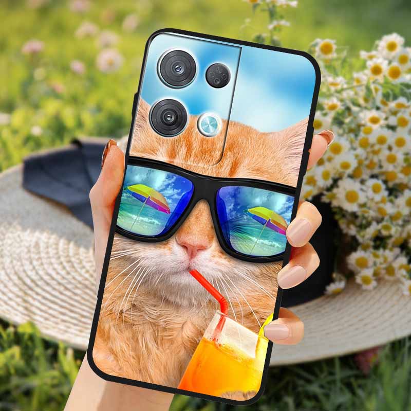 For OPPO Reno 8 Pro 5G Cases Fashion Soft Silicone TPU Shockproof Back Covers For OPPO Reno8 Pro + Plus Phone Case Protect Couqe