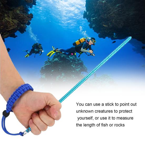 1Pc Diving Stick Sturdy Waterproof Aluminum Alloy Underwater Tickle Pointer Stick Sea Sport Accessories