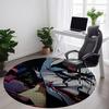 1pc Joker Office Round Area Rug, Under Office Chairs Bedroom Living Room Home Decor, Room Deco, Available In Various Sizes