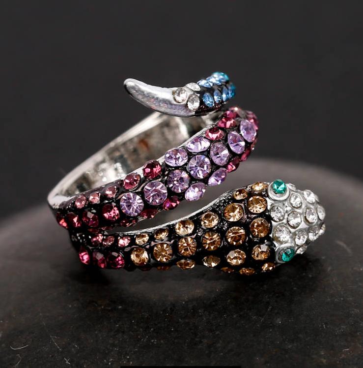 2025  Jewelry Mixed Styles Creative Lovely Frog Panda Sea Turtle Snake Animal Female Ring for Women Party Accessories