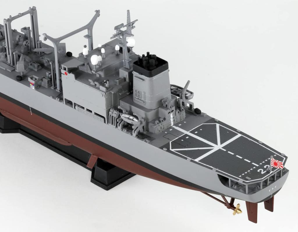 Pit Road Skywave Series Japan Maritime Force Supply Ship Towada Plastic Model J95 Molded Color 1/700 Self-Defense AOE-422