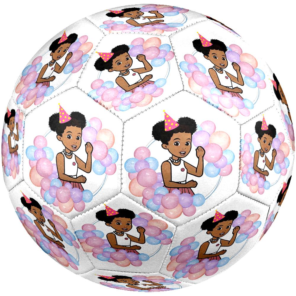 Gracie's Corner Theme Size 5 Soccer Ball, Suitable for Both Indoor and Outdoor Matches, a Gift Suitable for Everyone.