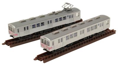 TOMYTEC Diorama Collection Railway Collection Fukushima Transportation 7000 Series Hanamomo 2-Car Set Diorama Supplies (Manufacturer's First Order