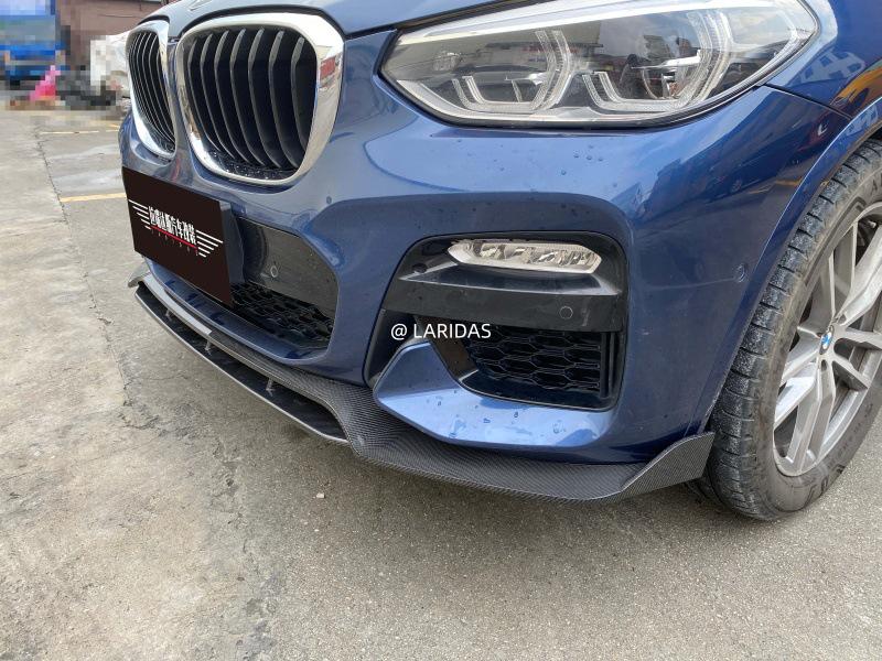 BMW X3 G01 M Sport Carbon Fiber Body Kit: Front Lip, Rear Diffuser, Bumper Lip Accessories