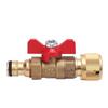 Quarter Turn Ball Valve NPT 3 8 Inch Female to Male Thread Water Pipe Adapter for High Pressure Washer Car Hose