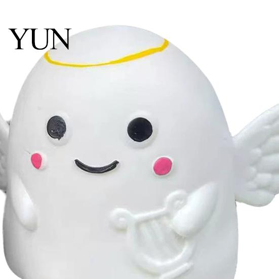 Focus Improvement Tools Halloween Ghost Squeeze Toy, Angel Demon Stress Relief Anxiety Toys Slow Rebound Ball Fidget Party Favors