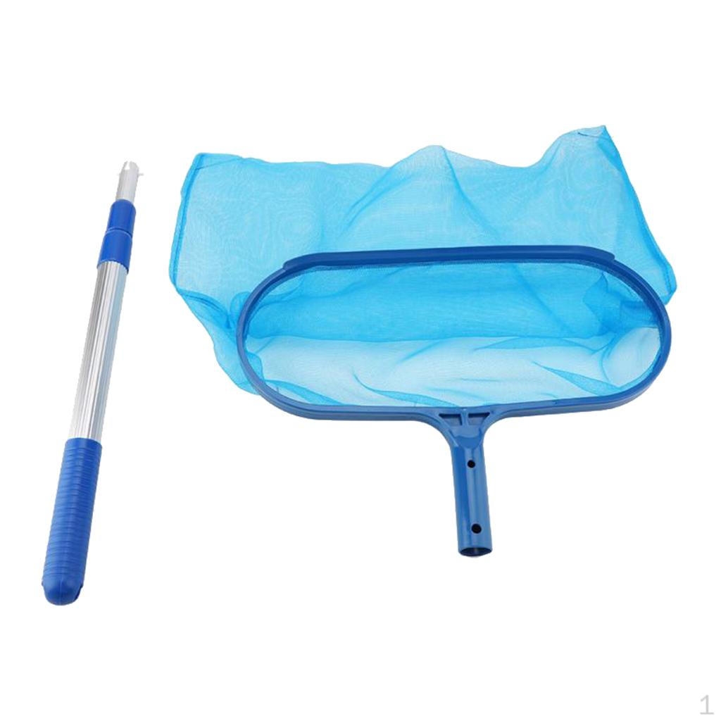 Swimming Pool Cleaning with Telescopic Pole, for Leaves Quickly