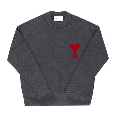 Ami Unisex Pletený Velké Srdce Logo 084