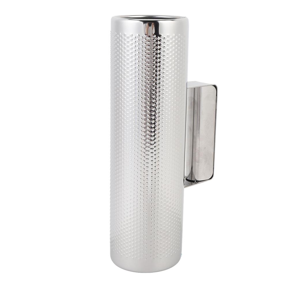 Metal Guiro Shaker with Scraper Handheld Guiro Musical Instrument for Jazz Band Concert Live