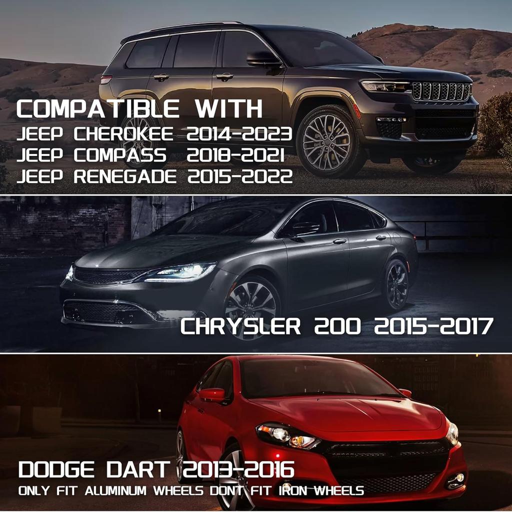 12x1.25 Wheel Lug Bolts 5 Pcs Silver Lug Shank 28mm Compatible with Jeep Compass Renegade Fiat Cherokee Acorn, 28mm Shank 19mm Hex 2.45 inch Length