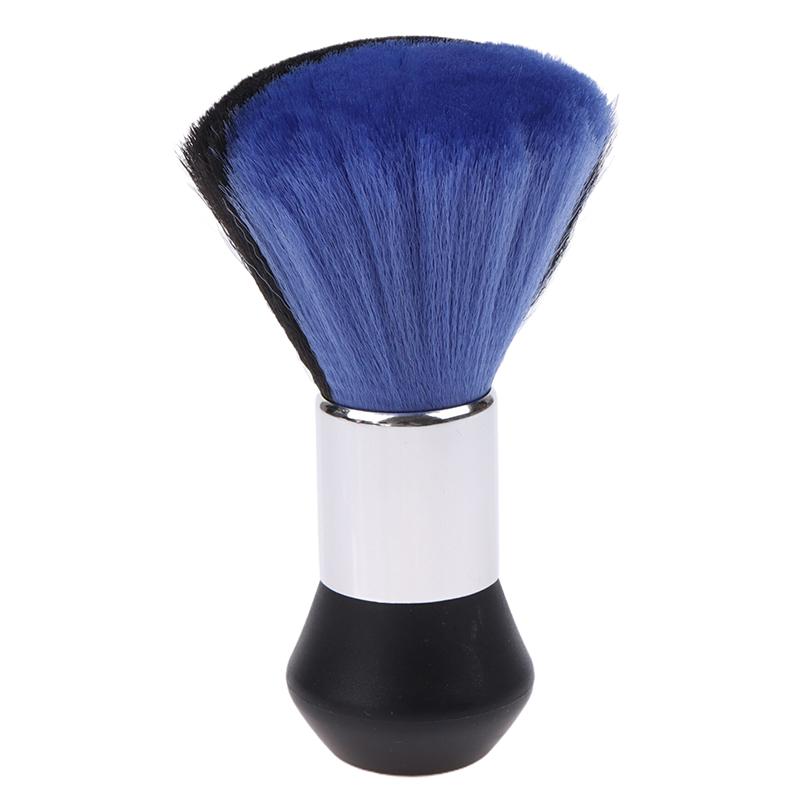 

Мягкая двухцветная щетка для волос, щетка для шеи, лица, парикмахерская, щетка для стрижки волос, щетка для чистки сломанных волос для парикмахерского салона, парикмахерской синий