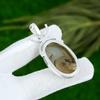 Oval Natural Montana Agate 925 Sterling Silver Daughter Birthday Unique Pendant