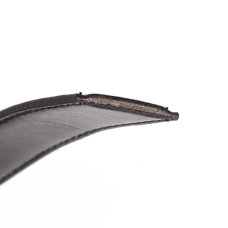 

Top Grain Microfiber Automatic Buckle Cowhide Leather Belt - Men s Casual Style 100-120CM