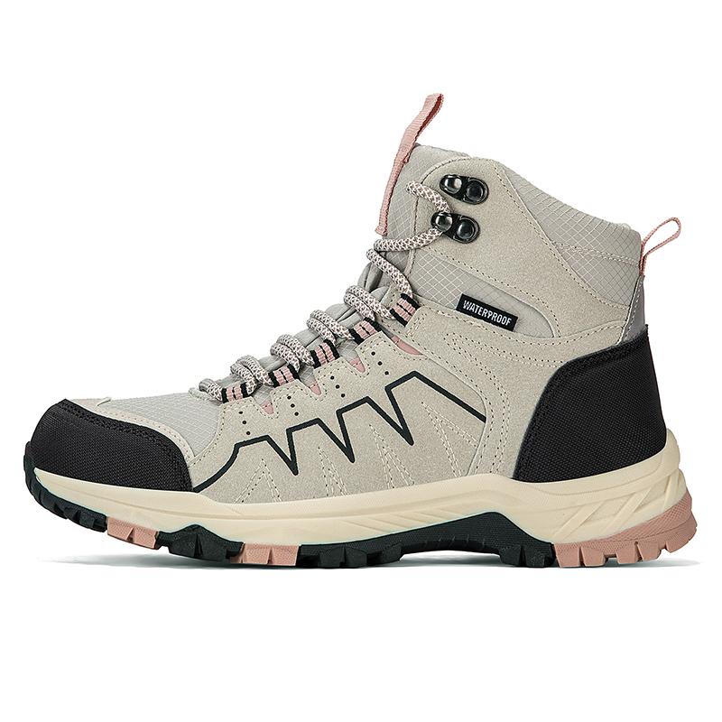 Autumn Winter Outdoor Sports Shoes for Men Women Quality High-top Men's Hiking Sneakers Big Size 46 N-slip Trekking Shoes Men