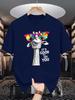 Unisexs Crew Neck T Shirt Funny Hip Giraffe Bright Sunglasses It Is Good To See You Graphic Short Sleeve Casual Cotton Street Tees