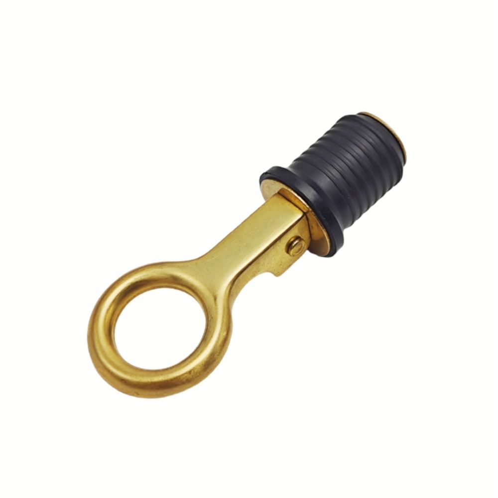 Rubber Plug Marine Boat Drain Plug Sturdy Compression Plug Plumbing Brass Handle Drain Plug  Kayaks