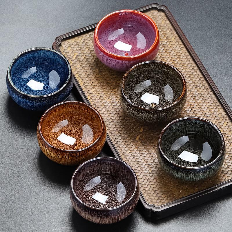 Handun Tianmu Jianzhan Master Brewing Tea Cup Gift Set