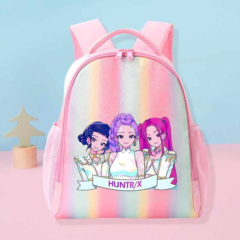 KPop Loveci na démony Škola Duhový Batoh Rumi Mira Zoey Dívka Studentský Batoh Anime Film Ženy Cestovní Batoh Narozeninový Dárek