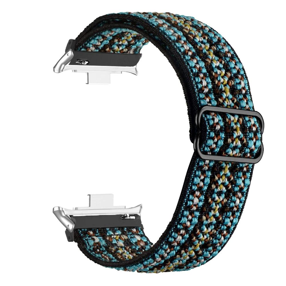 Elastic Nylon Strap For Huawei Watch Fit 4/4 Pro Replacement Women Men Sport Solo Braided Watch Band Loop Watch Fit 3 Bracelet