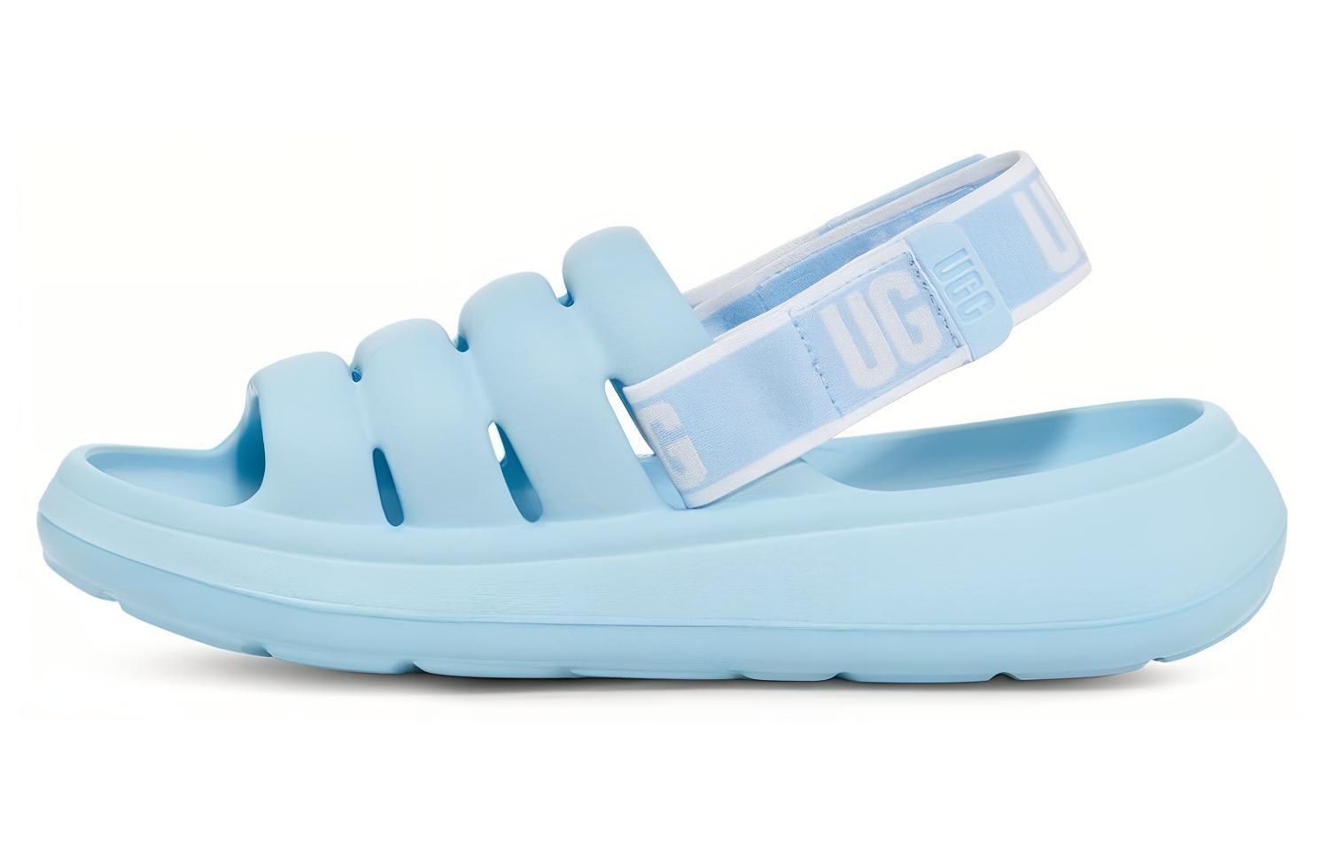 Atmos Pink x UGG Sport Yeah Сандалии Женские Светло-голубые 1126811-CRK 39