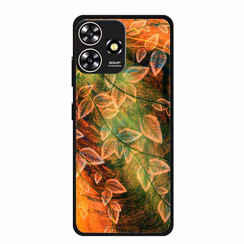 Für ZTE Blade V50 DESIGN 4G Hülle Original Weiches Silikon TPU Handyhüllen Rückseite für ZTE V50 Design 4G Mode Planet Coque