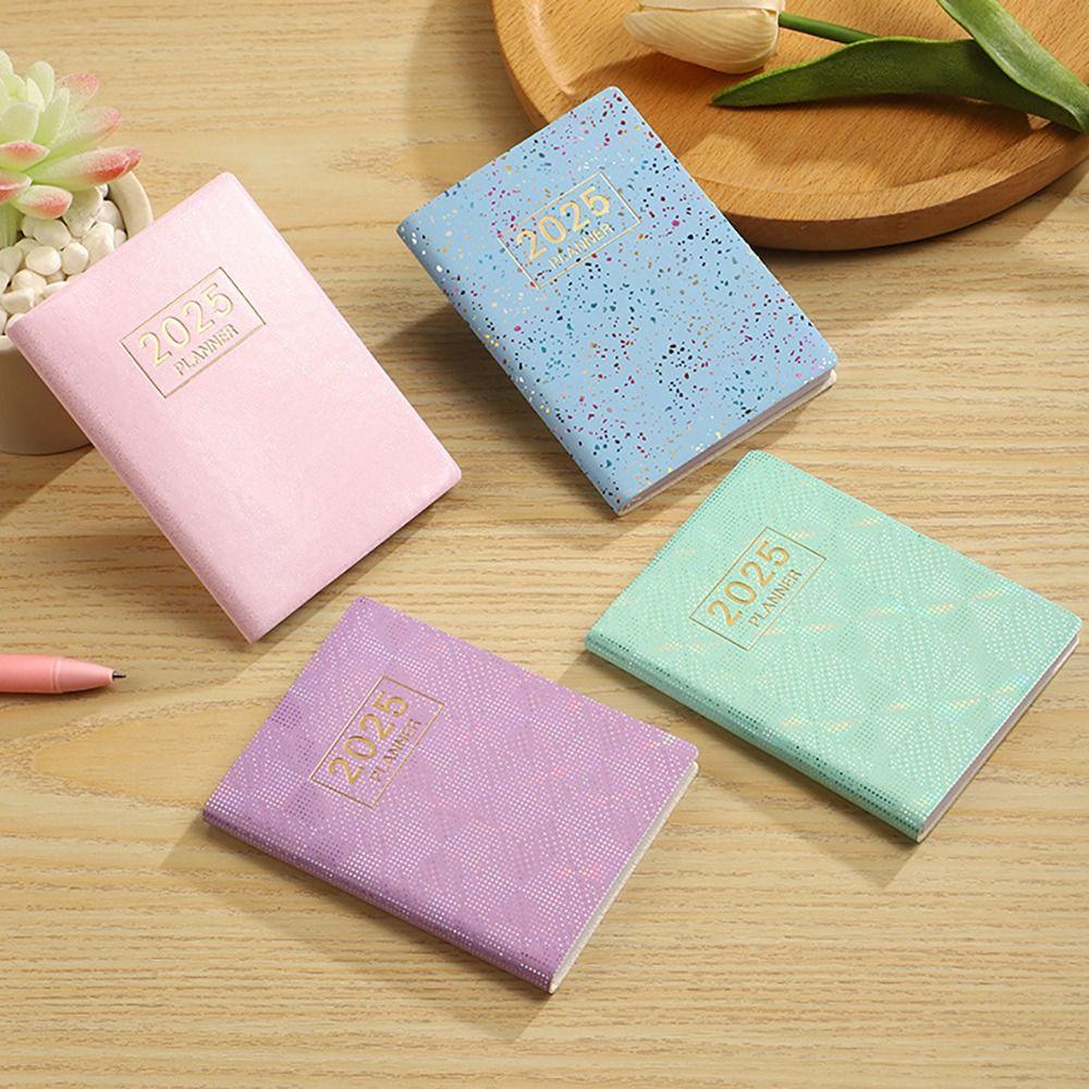 A7 2025 Planner Notebook Mini Daily Weekly Monthly Planner Notebook Pocket Notebook  Students