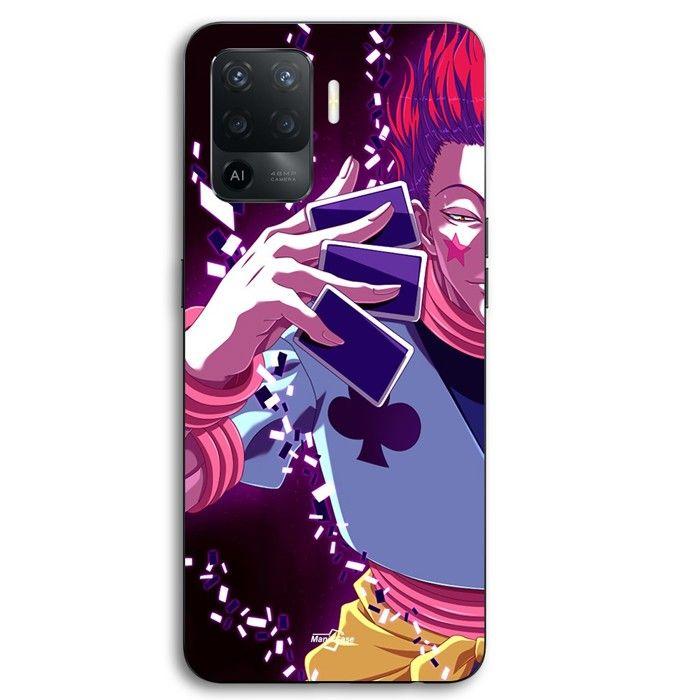 Coque Pour Oppo A94 Hisoka Morow et les carte hunter x hunter anime Maniacase