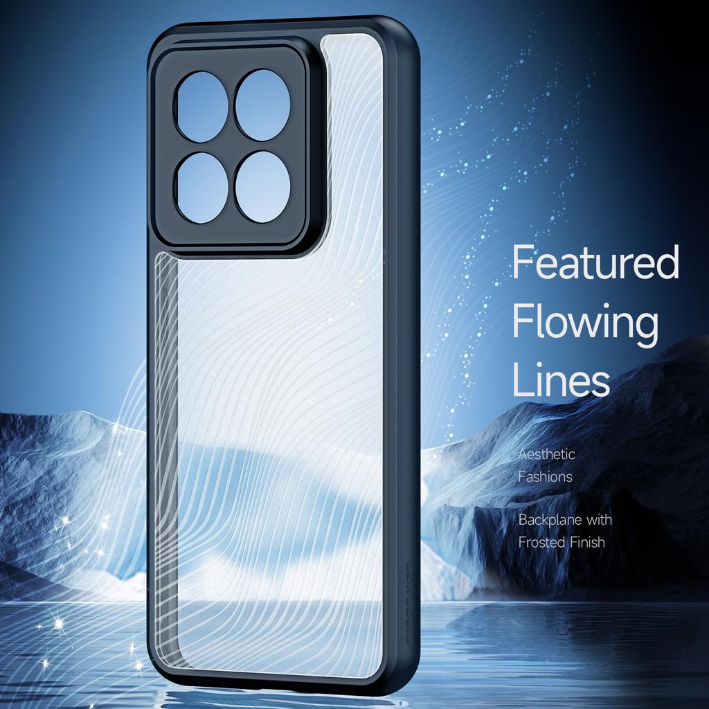 DUX DUCIS Aimo Series Anti-Scratch Shell for Xiaomi 14 Pro,TPU+PC Case Phone Cover (REACH Certification)