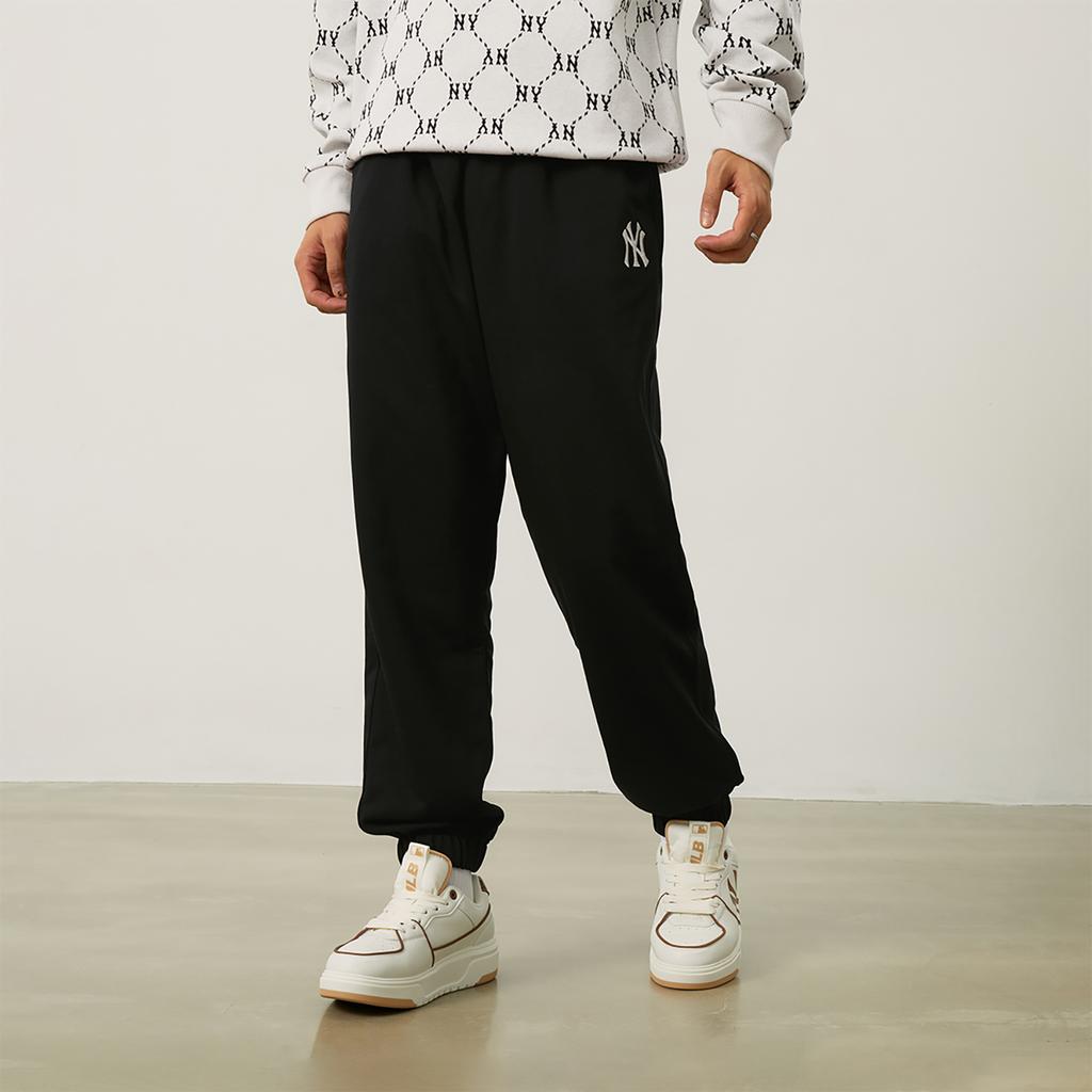 New MLB SS24 Casual Pants Unisex Black 3APTB0841-50BKS