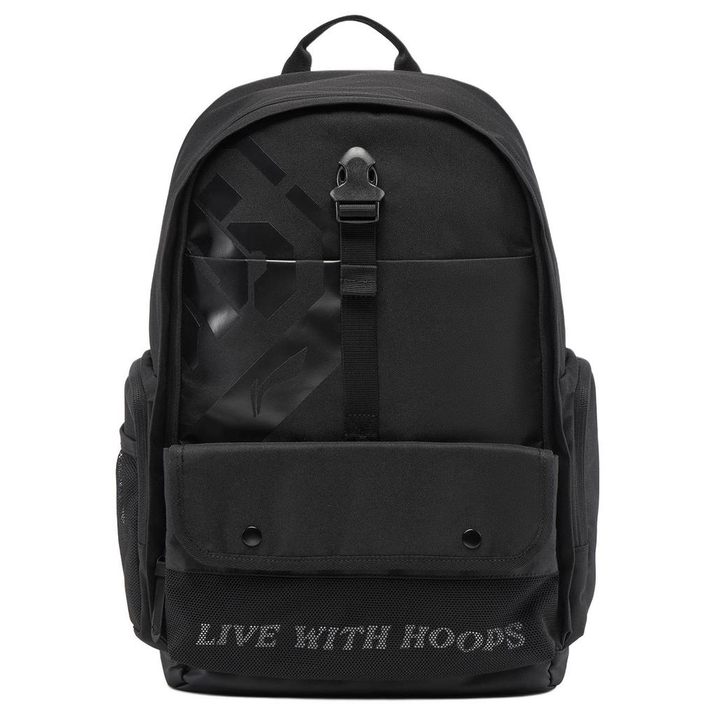 New LiNing BadFive Polyester Backpack Regular Unisex Black ABSV209-1