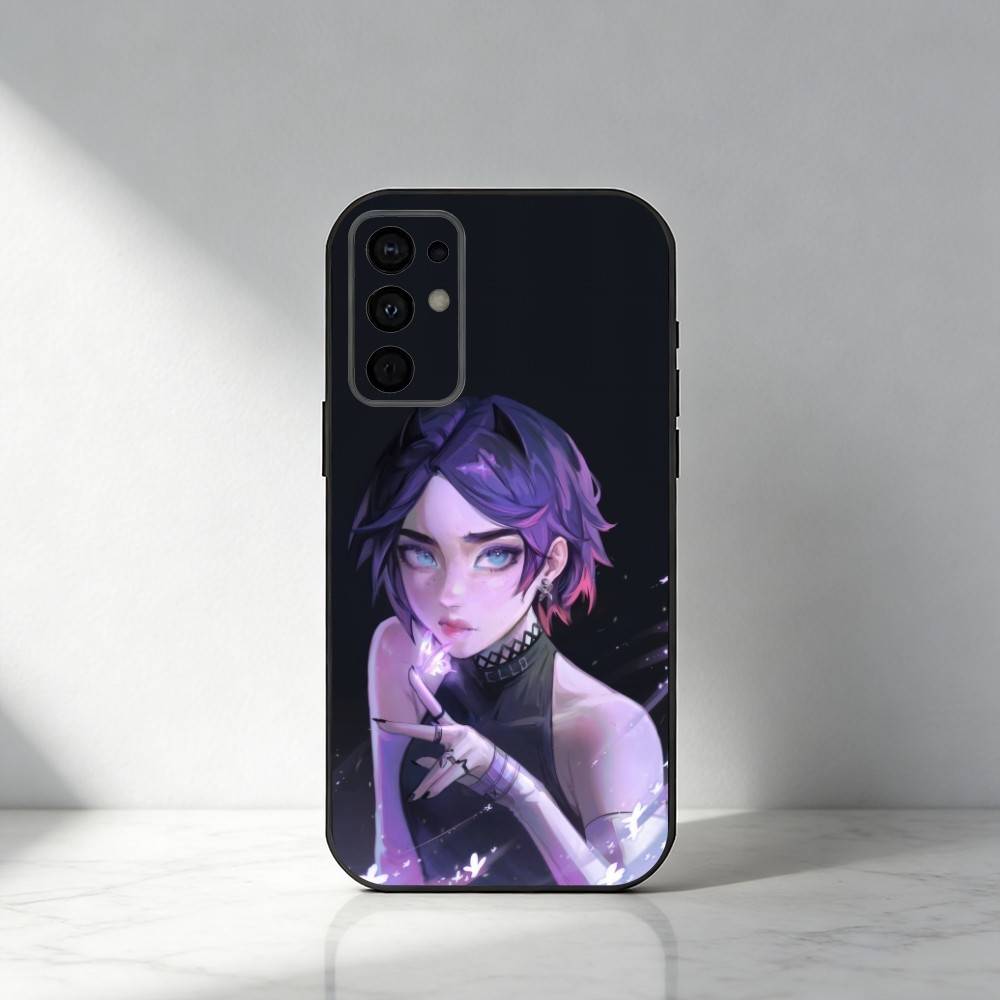 

Fanart CLOVE V-Vlorant Phone Case For Samsung S25,S24,S21,S22,S23,S20,Ultra,S26,Plus,Fe,Note,5G Black Cover Samsung S21 s305G