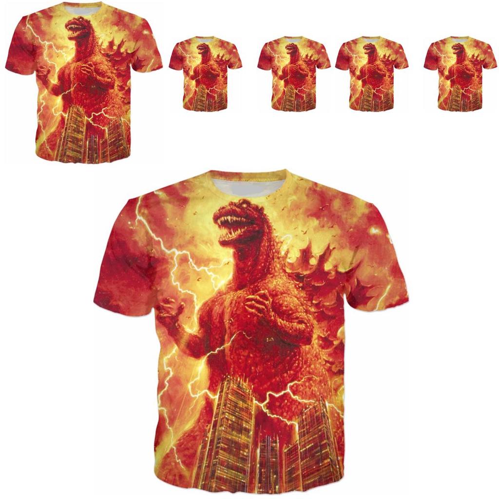 3d New Fashion Printed Womenmens Dinosaur Summer Tshirts Cool
