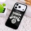 A Little Bit of Damon Vampire Diaries Phone Case for iPhone 17 Air 16 15 11 12 14 13 Pro Max Shockproof Cover