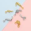 12Sets/Lot Magnetic Clasps Magnet End Clasp Connectors for Bracelet Necklace Findings DIY Jewelry Making Accessories Supplies