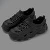 Fashion 2025 New Big Size Women's Summer Hollow-Out Sandals Soft Thick Sole Breathable Lightweight Perforated Casual Beach Walking Shoes