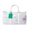 Jordan Aj 25 Early Spring Splash Print Casual Large Capacity Polyester Travel Bag Tote Unisex Bags White JD2513021AD-001