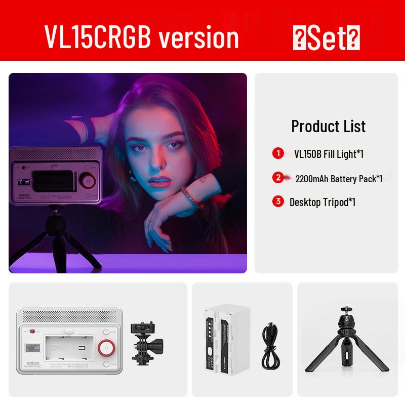 Ambitful VL15 Portable Photography Fill Light for Mobile Phones