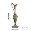 Minimalists Metal Vases European Vintage Embossed Flower Container For Florals Arrangements Centerpieces Decoration