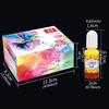 24-farbige Epoxidharz-Pigment-Kits Harz-Farbstoff Farbmittel Flüssig je 10 ml für Schmuckherstellung Kunsthandwerk und DIY-Projekte